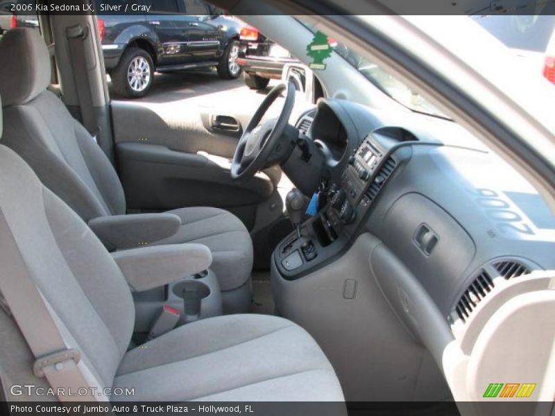 Silver / Gray 2006 Kia Sedona LX