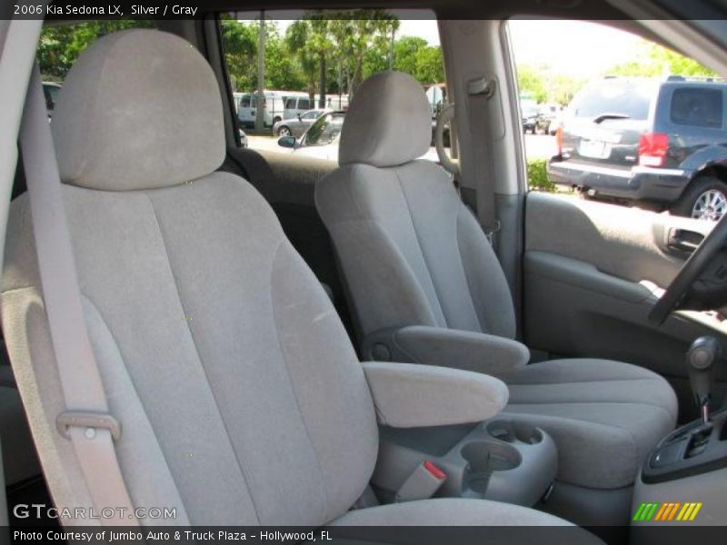Silver / Gray 2006 Kia Sedona LX