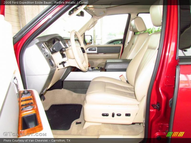 Redfire Metallic / Camel 2008 Ford Expedition Eddie Bauer
