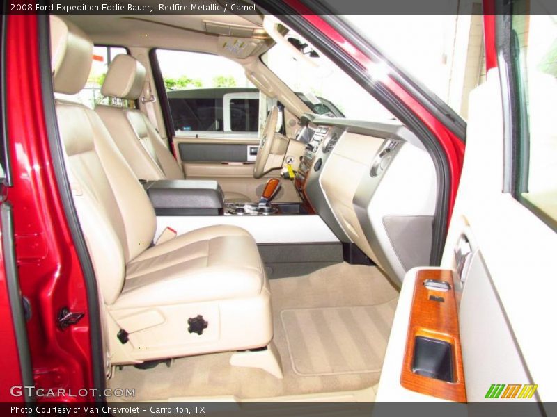 Redfire Metallic / Camel 2008 Ford Expedition Eddie Bauer