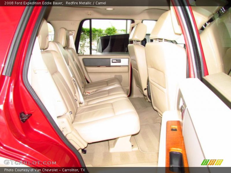 Redfire Metallic / Camel 2008 Ford Expedition Eddie Bauer