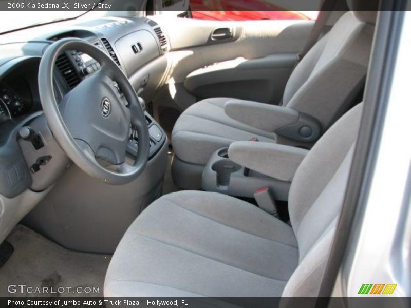 Silver / Gray 2006 Kia Sedona LX