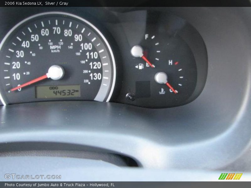 Silver / Gray 2006 Kia Sedona LX