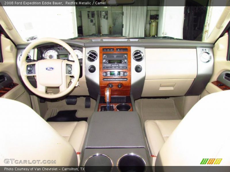 Redfire Metallic / Camel 2008 Ford Expedition Eddie Bauer