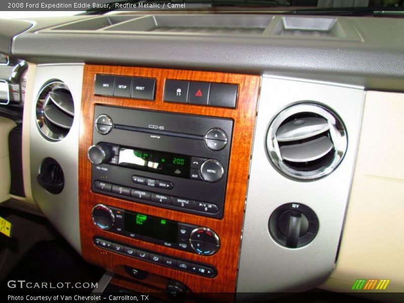 Redfire Metallic / Camel 2008 Ford Expedition Eddie Bauer