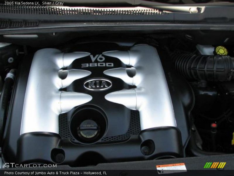 Silver / Gray 2006 Kia Sedona LX