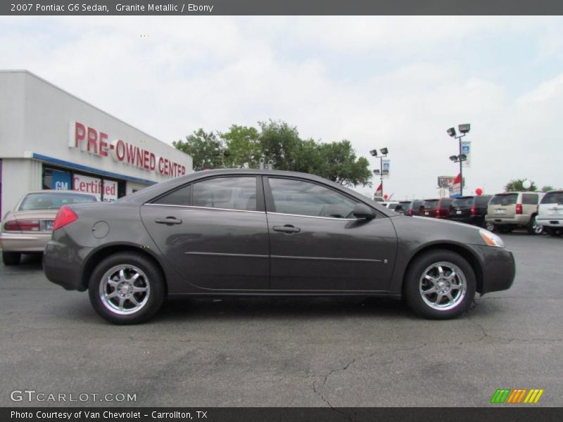 Granite Metallic / Ebony 2007 Pontiac G6 Sedan