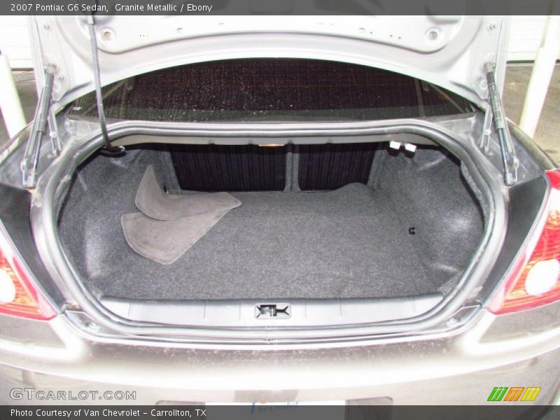 Granite Metallic / Ebony 2007 Pontiac G6 Sedan