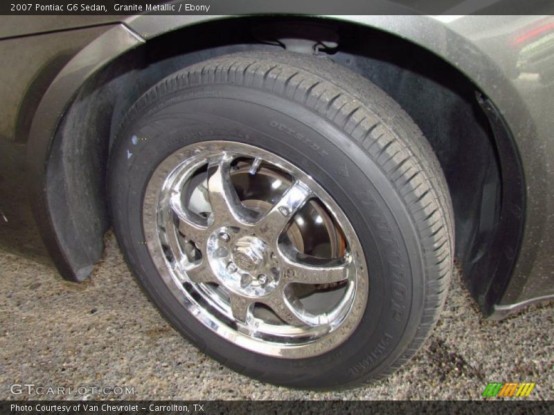 Granite Metallic / Ebony 2007 Pontiac G6 Sedan