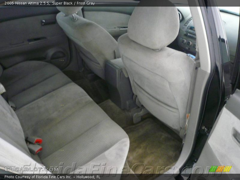 Super Black / Frost Gray 2005 Nissan Altima 2.5 S
