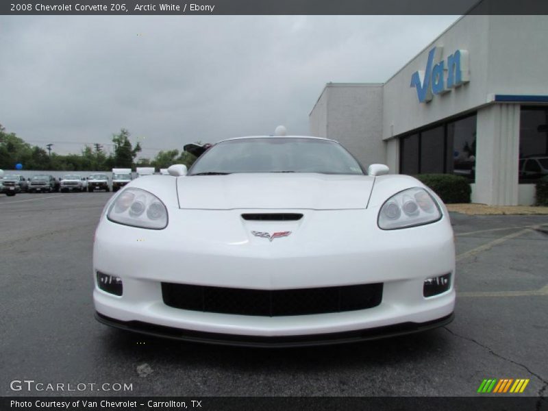 Arctic White / Ebony 2008 Chevrolet Corvette Z06