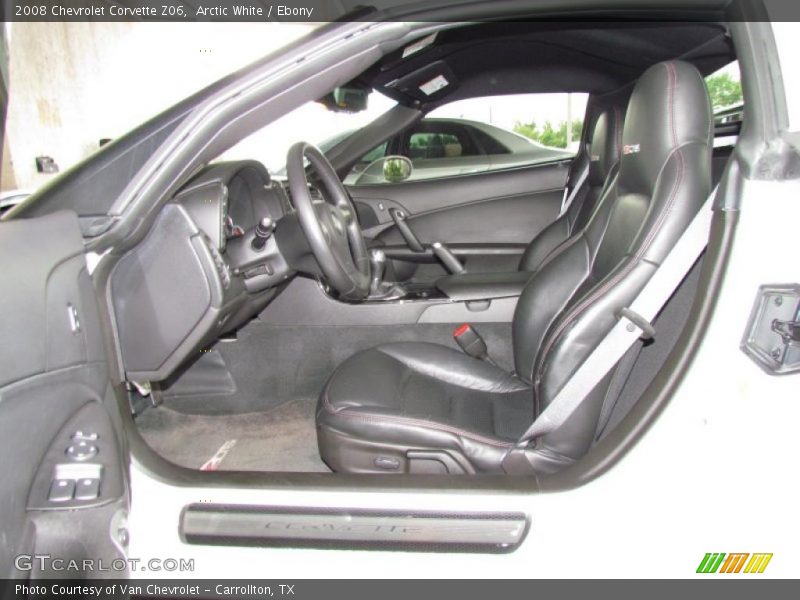  2008 Corvette Z06 Ebony Interior
