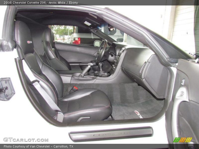  2008 Corvette Z06 Ebony Interior