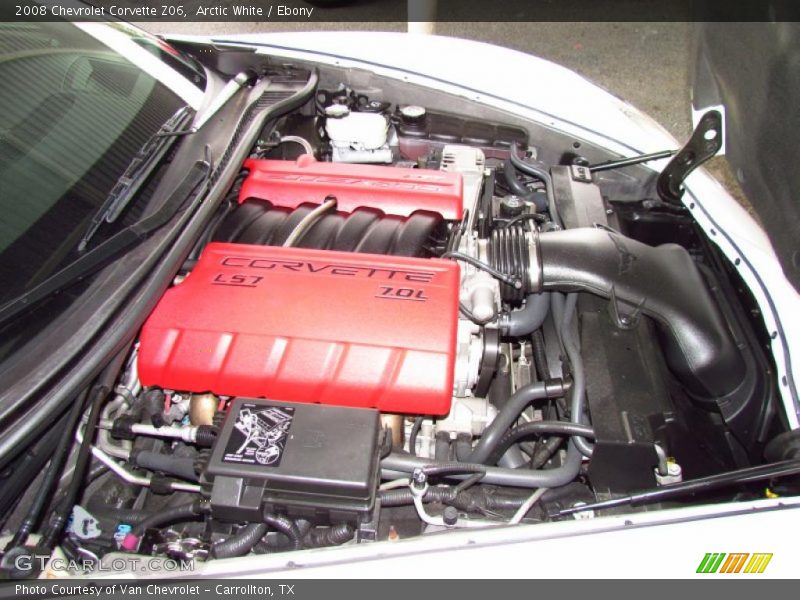  2008 Corvette Z06 Engine - 7.0 Liter OHV 16-Valve LS7 V8