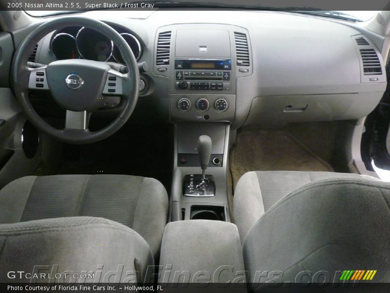 Super Black / Frost Gray 2005 Nissan Altima 2.5 S