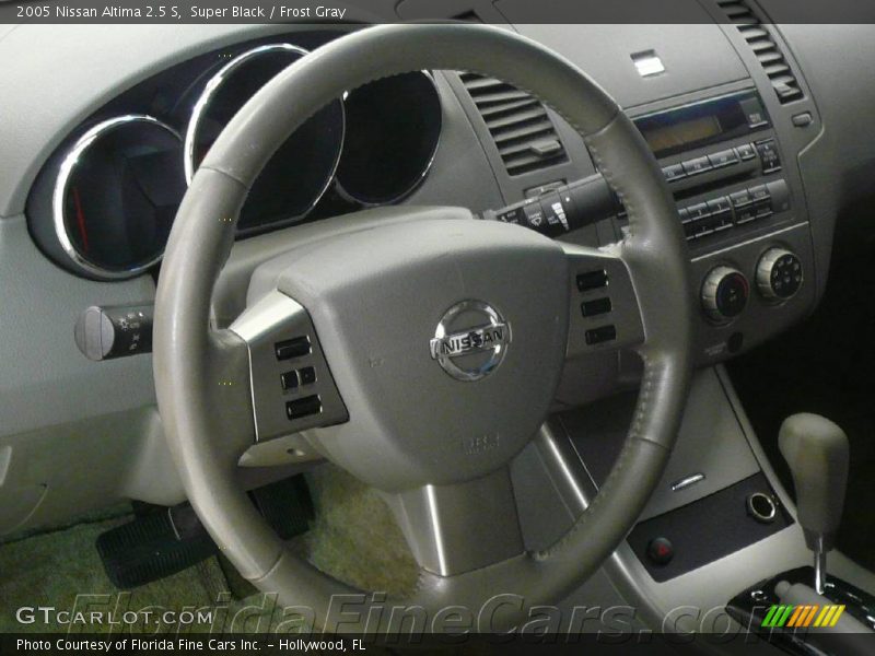 Super Black / Frost Gray 2005 Nissan Altima 2.5 S