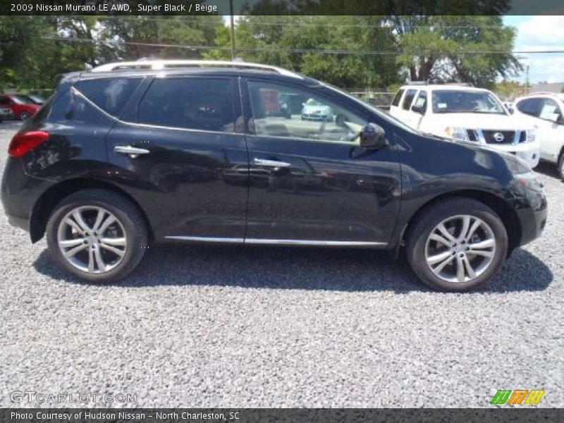 Super Black / Beige 2009 Nissan Murano LE AWD