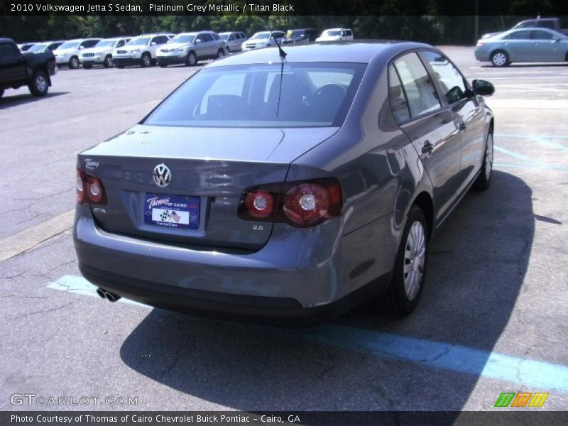 Platinum Grey Metallic / Titan Black 2010 Volkswagen Jetta S Sedan