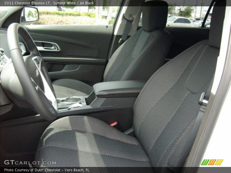 Summit White / Jet Black 2011 Chevrolet Equinox LT