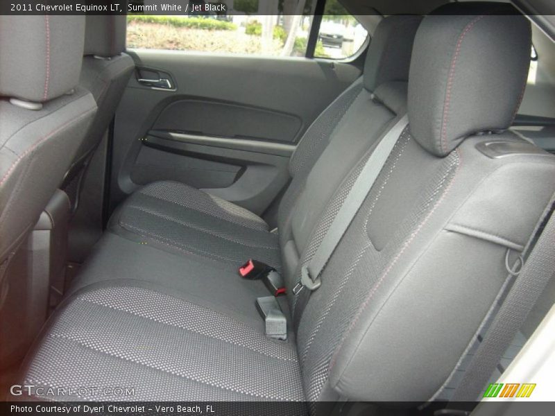 Summit White / Jet Black 2011 Chevrolet Equinox LT