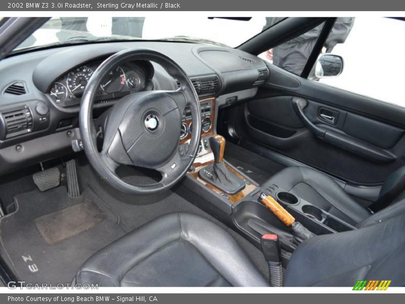 Black Interior - 2002 Z3 3.0i Roadster 