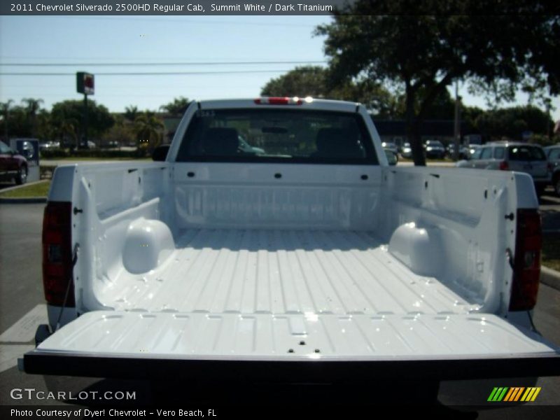 Summit White / Dark Titanium 2011 Chevrolet Silverado 2500HD Regular Cab