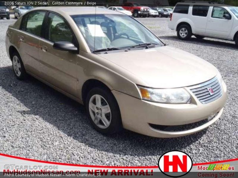 Golden Cashmere / Beige 2006 Saturn ION 2 Sedan
