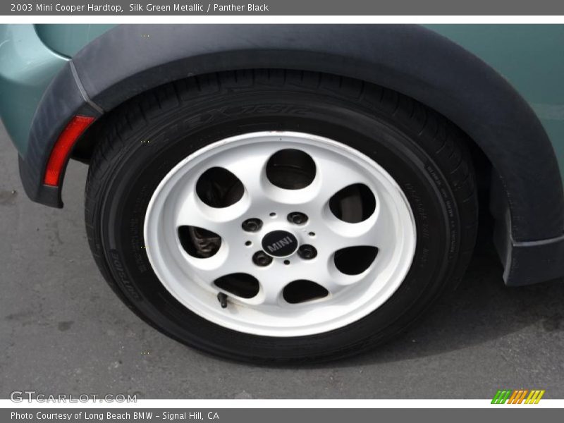 Silk Green Metallic / Panther Black 2003 Mini Cooper Hardtop