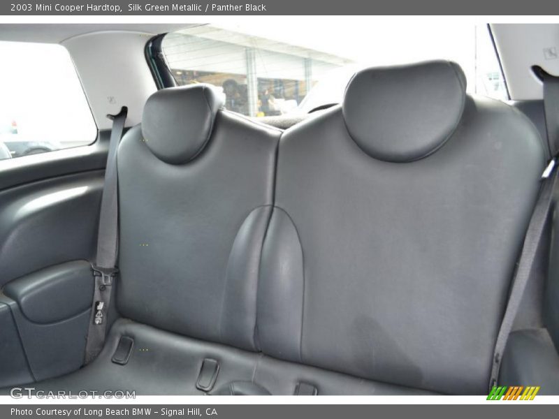 Silk Green Metallic / Panther Black 2003 Mini Cooper Hardtop