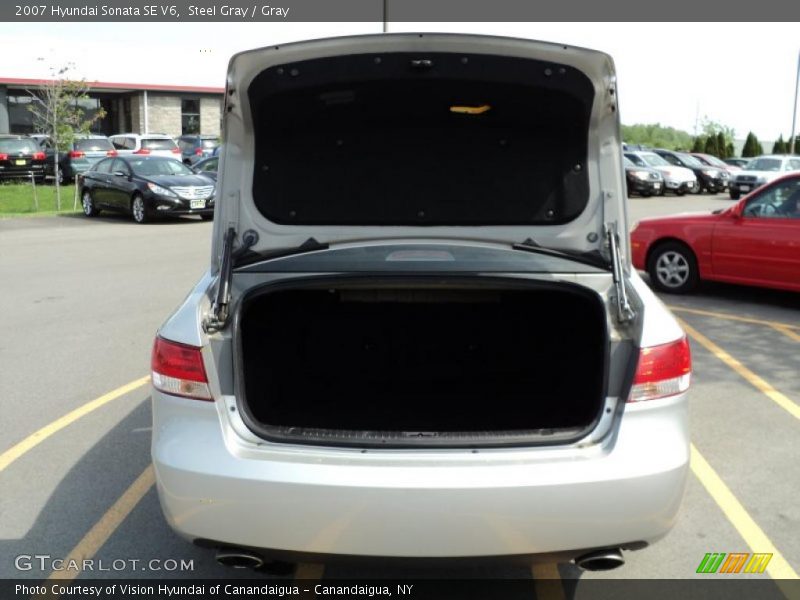 Steel Gray / Gray 2007 Hyundai Sonata SE V6