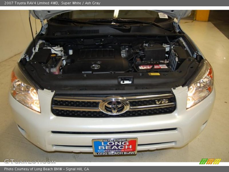 Super White / Ash Gray 2007 Toyota RAV4 Limited 4WD