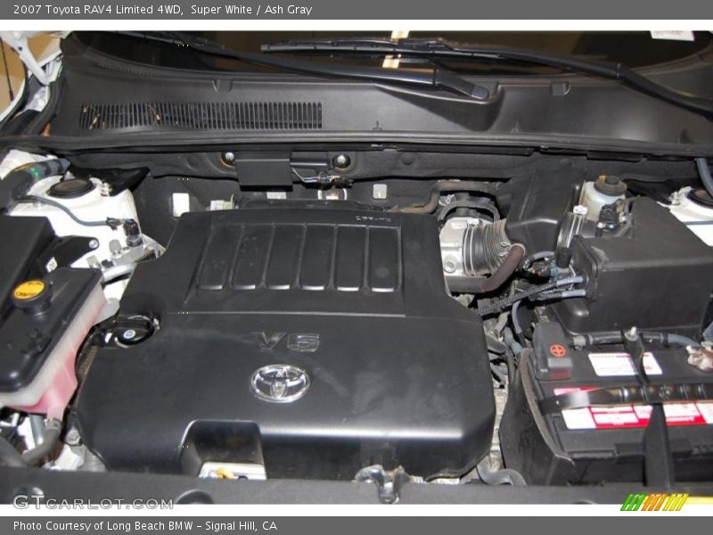 Super White / Ash Gray 2007 Toyota RAV4 Limited 4WD