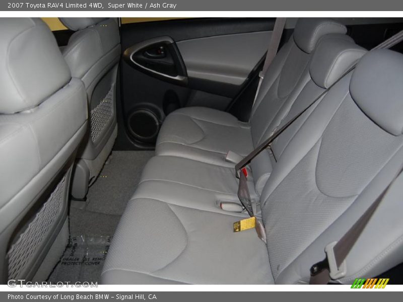 Super White / Ash Gray 2007 Toyota RAV4 Limited 4WD