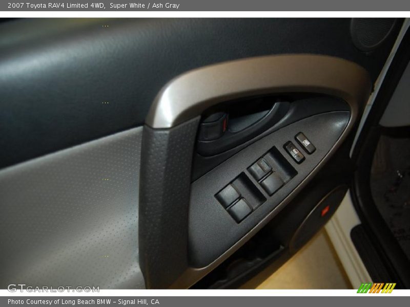 Super White / Ash Gray 2007 Toyota RAV4 Limited 4WD