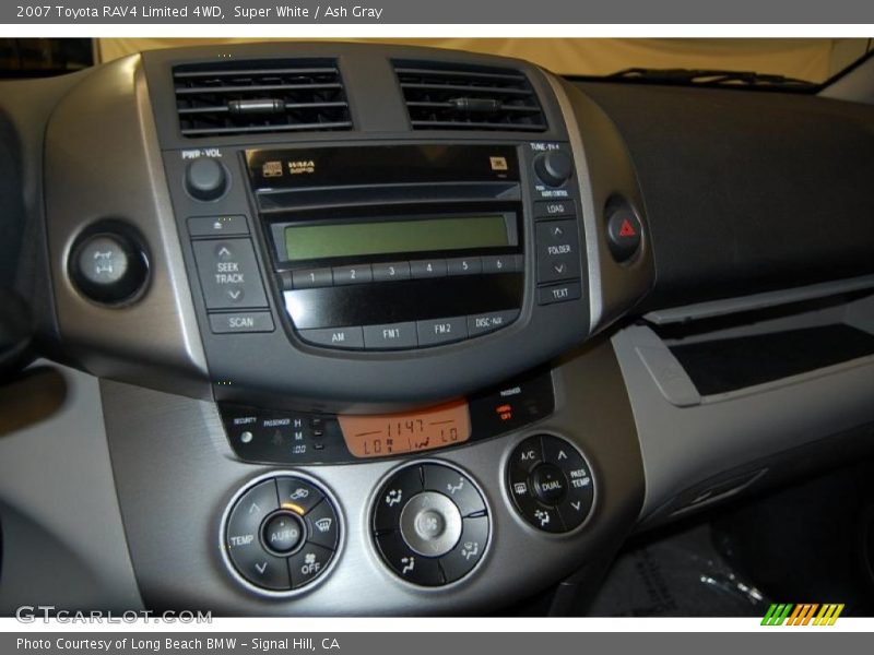 Super White / Ash Gray 2007 Toyota RAV4 Limited 4WD