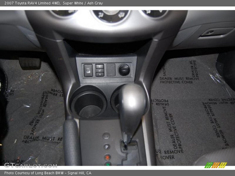 Super White / Ash Gray 2007 Toyota RAV4 Limited 4WD