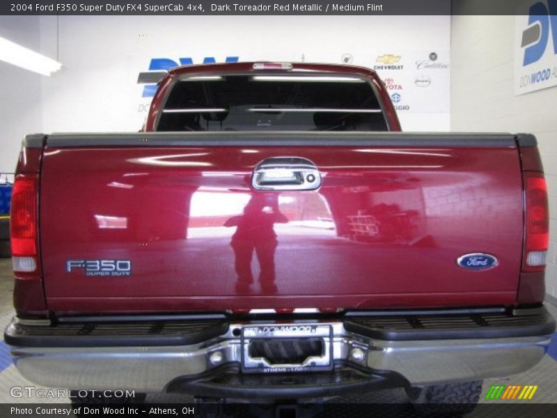 Dark Toreador Red Metallic / Medium Flint 2004 Ford F350 Super Duty FX4 SuperCab 4x4