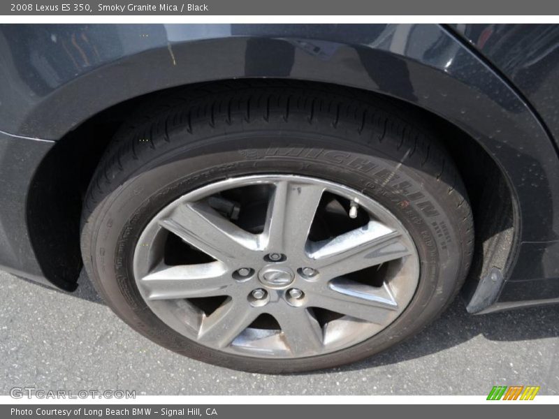 Smoky Granite Mica / Black 2008 Lexus ES 350