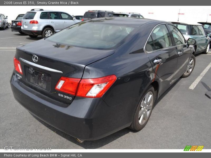 Smoky Granite Mica / Black 2008 Lexus ES 350