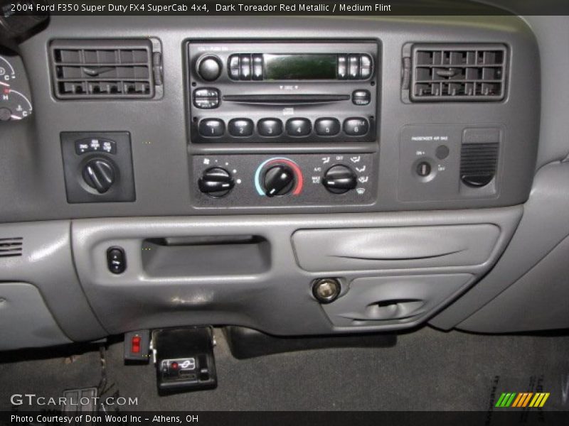 Dark Toreador Red Metallic / Medium Flint 2004 Ford F350 Super Duty FX4 SuperCab 4x4