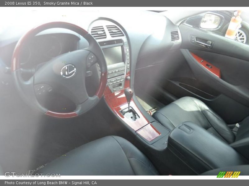 Smoky Granite Mica / Black 2008 Lexus ES 350