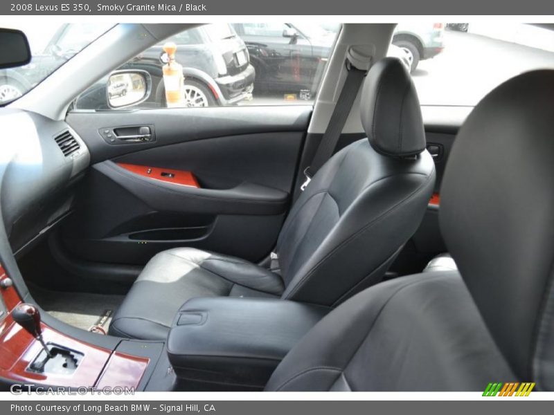 Smoky Granite Mica / Black 2008 Lexus ES 350