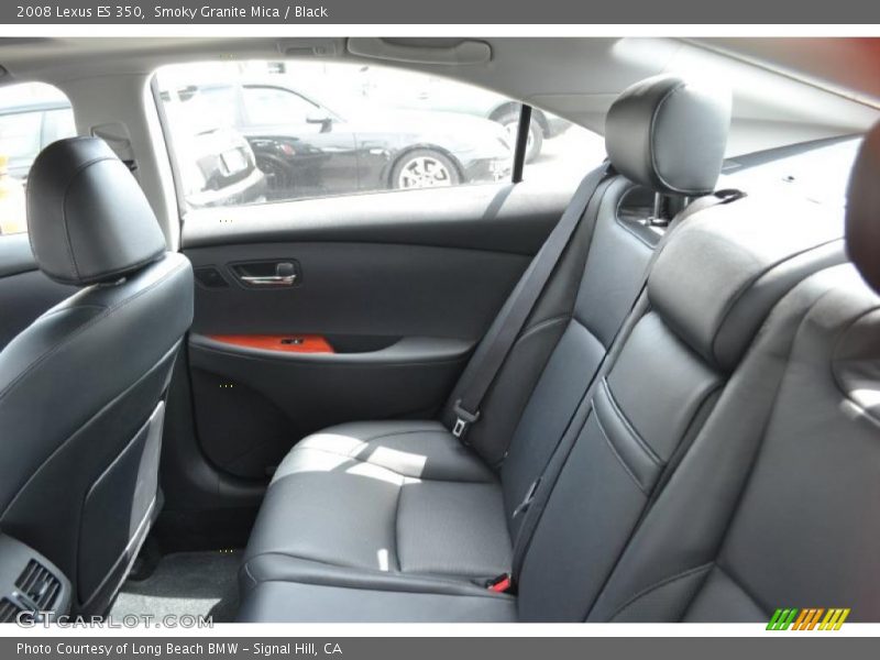 Smoky Granite Mica / Black 2008 Lexus ES 350