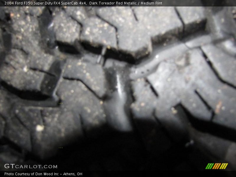 Dark Toreador Red Metallic / Medium Flint 2004 Ford F350 Super Duty FX4 SuperCab 4x4