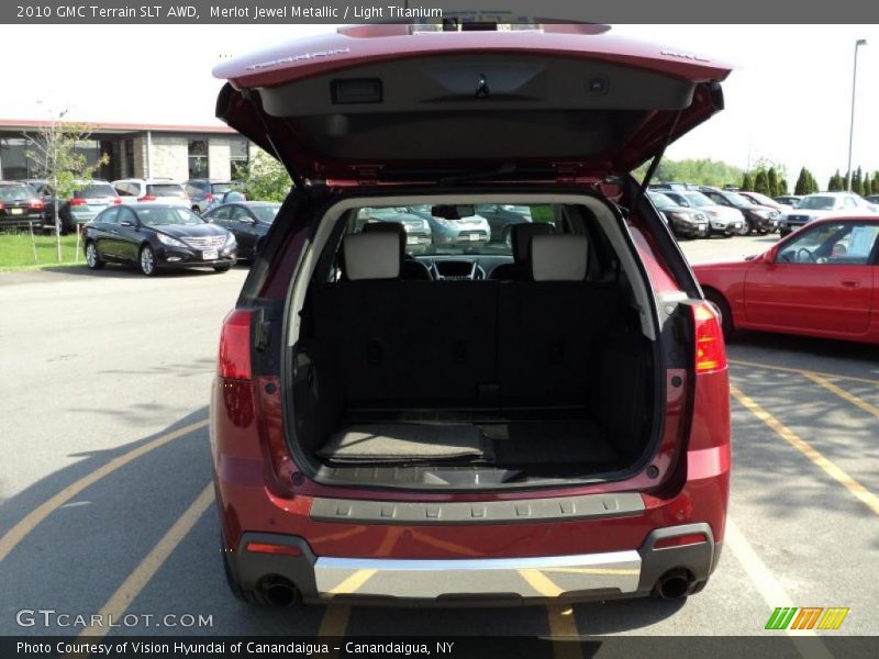 Merlot Jewel Metallic / Light Titanium 2010 GMC Terrain SLT AWD