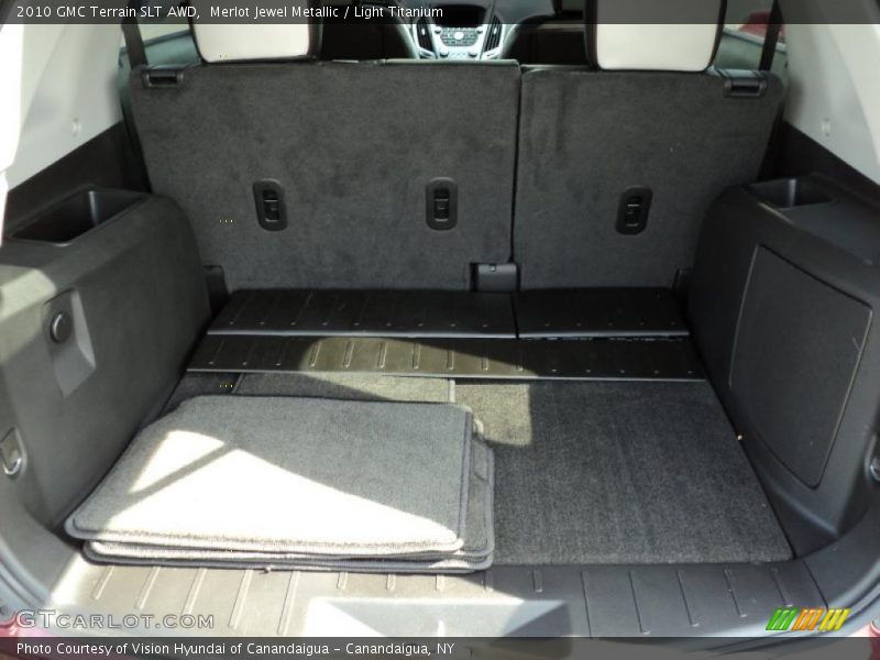 Merlot Jewel Metallic / Light Titanium 2010 GMC Terrain SLT AWD