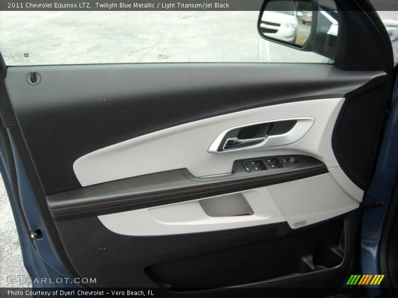 Twilight Blue Metallic / Light Titanium/Jet Black 2011 Chevrolet Equinox LTZ