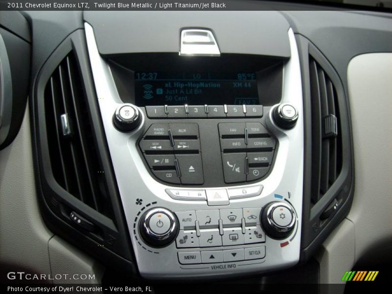 Twilight Blue Metallic / Light Titanium/Jet Black 2011 Chevrolet Equinox LTZ