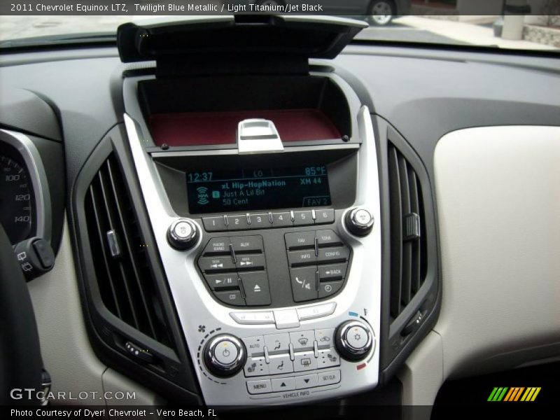 Twilight Blue Metallic / Light Titanium/Jet Black 2011 Chevrolet Equinox LTZ