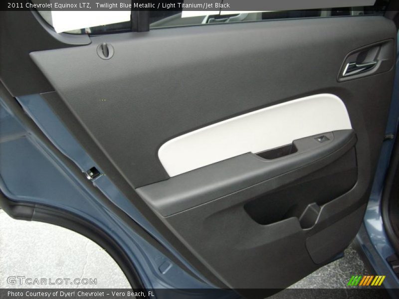 Twilight Blue Metallic / Light Titanium/Jet Black 2011 Chevrolet Equinox LTZ